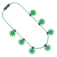 Light Up Flashing Pot Leaf Jumbo Charms Necklace 420 Light Up Flashing Pot Leaf Jumbo Charms Necklace 420 5