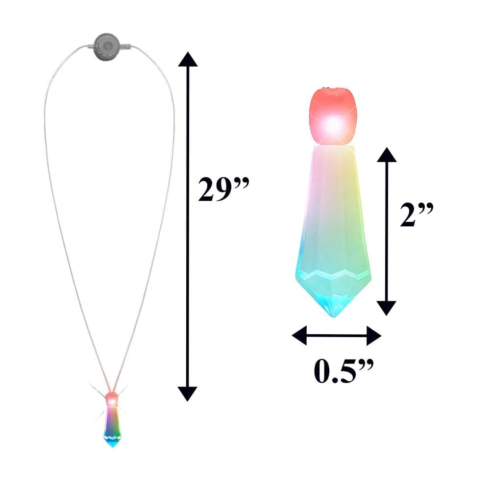 Light Up Crystal Charm Necklace All Products Light Up Crystal Charm Necklace All Products 7