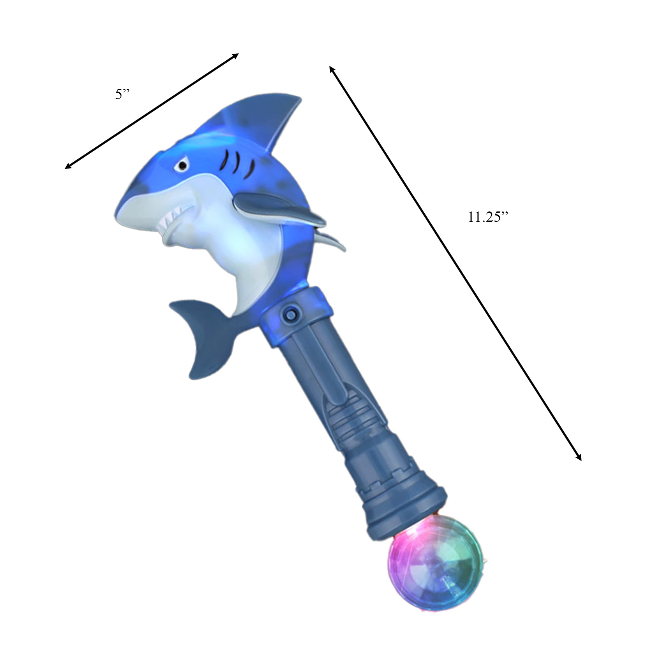Light Up Color Splash Shark Attack Projecting Wand Fiber Optic Light Up LED Wands Light Up Color Splash Shark Attack Projecting Wand Fiber Optic Light Up LED Wands 6