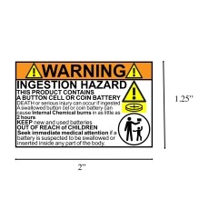 Reece’s Law Compliant Button Battery Warning Stickers 1 Sheet of 32 All Products Reece’s Law Compliant Button Battery Warning Stickers 1 Sheet of 32 All Products 4