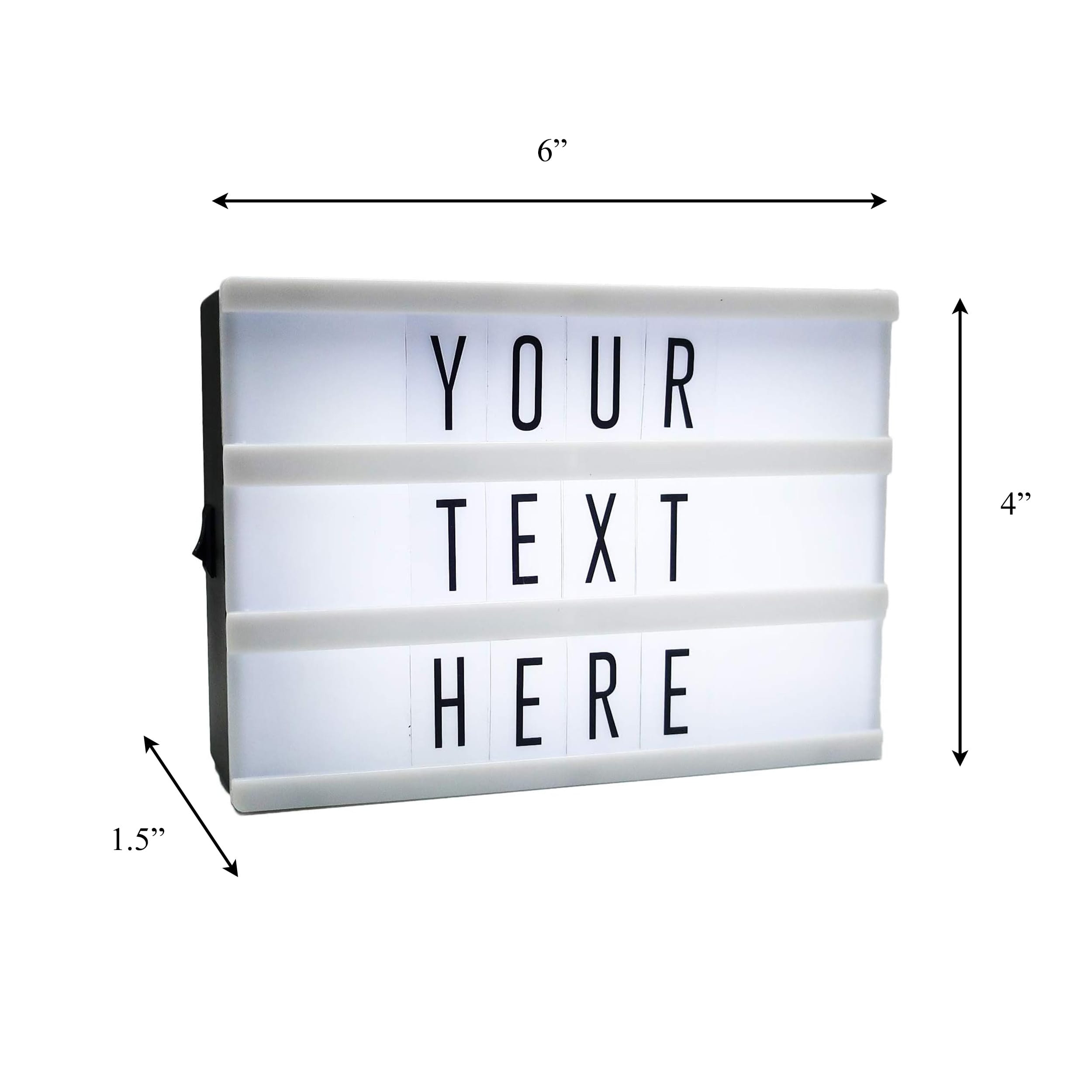 LED Mini Cinema Marquee Lightbox Case of 48 All Products LED Mini Cinema Marquee Lightbox Case of 48 All Products 4