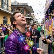 Light Up King Crown Mardi Gras Beads Necklace All Products Light Up King Crown Mardi Gras Beads Necklace All Products 6