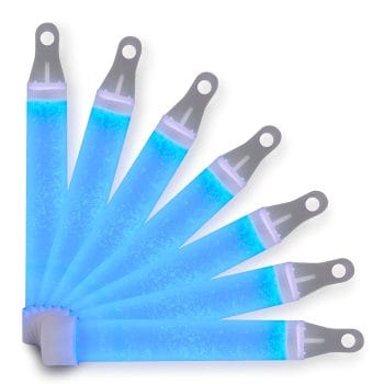 4 Inch Glow Stick Blue Pack of 50 4 Inch Glow Sticks
