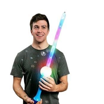 Light Up Multicolor Bubble Sword Assorted Colors Pink or Blue All Products