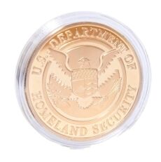 United States Secret Service Gold Plated Commemorative Coin All Products 6