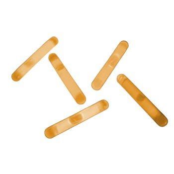 Pack of 50 Jumbo Glow Sticks Refill for Glow Stick Golf Ball Orange 1.5 Inch Mini Glow Sticks