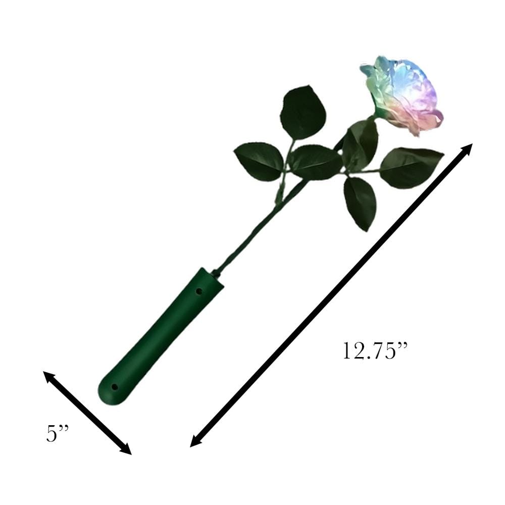 Multicolor Light Up Rose Iridescent Petals All Products 5