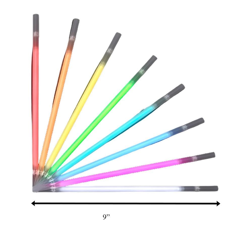 Assorted Color Glow Drinking Straws Pack of 25 All Products Assorted Color Glow Drinking Straws Pack of 25 All Products 4