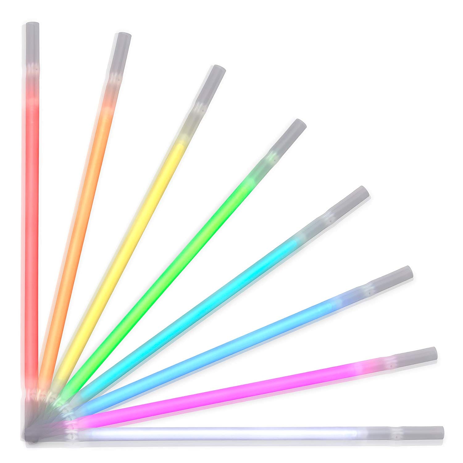 Assorted Color Glow Drinking Straws Pack of 25 All Products Assorted Color Glow Drinking Straws Pack of 25 All Products 3