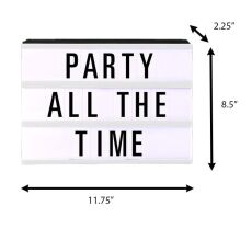 Customizable Large LED Sign My Cinema USB Powered Original Marquee Lightbox All Products Customizable Large LED Sign My Cinema USB Powered Original Marquee Lightbox All Products 4