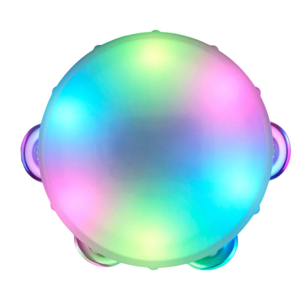 Light Up Mini Multicolored Round Tambourine All Products Light Up Mini Multicolored Round Tambourine All Products 4
