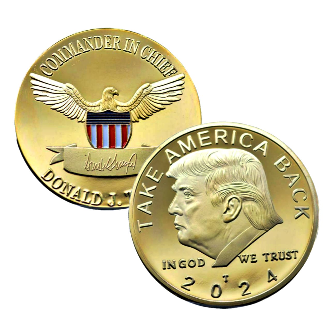 2024 TAKE AMERICA BACK Commander in Chief Donald Trump Gold on Gold Plated Collectible Coin All Products 2024 TAKE AMERICA BACK Commander in Chief Donald Trump Gold on Gold Plated Collectible Coin All Products 5