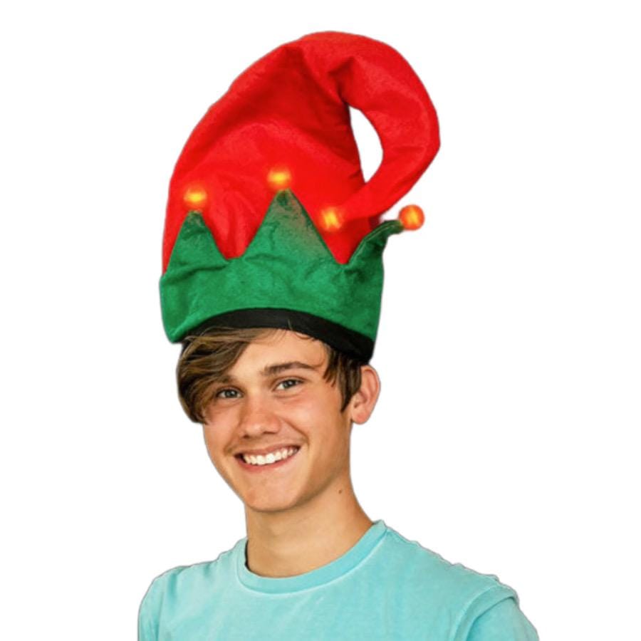 Light Up Christmas Elf Plush Hat All Products Light Up Christmas Elf Plush Hat All Products 3