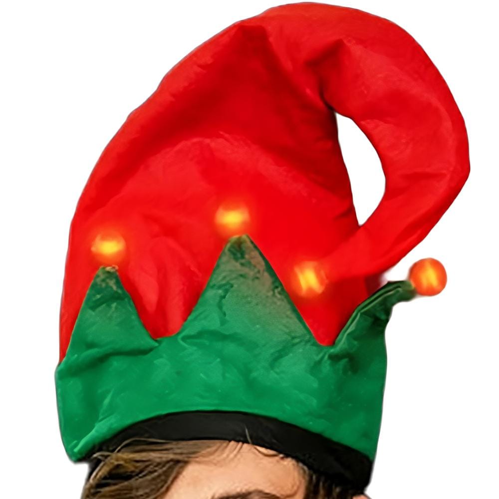 Light Up Christmas Elf Plush Hat All Products Light Up Christmas Elf Plush Hat All Products 4
